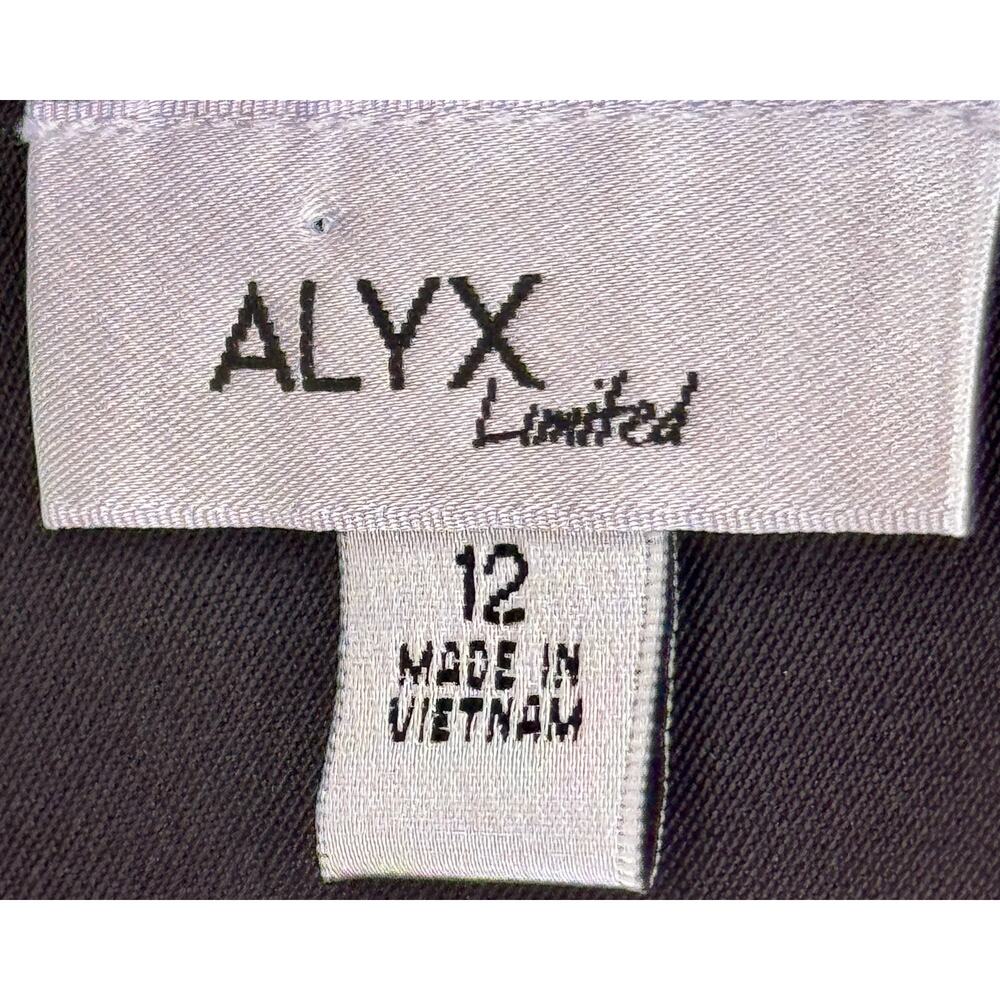 ALYX Limited Vibrant Chevron Pattern Sleeveless Dress size 12 - Picture 3 of 4
